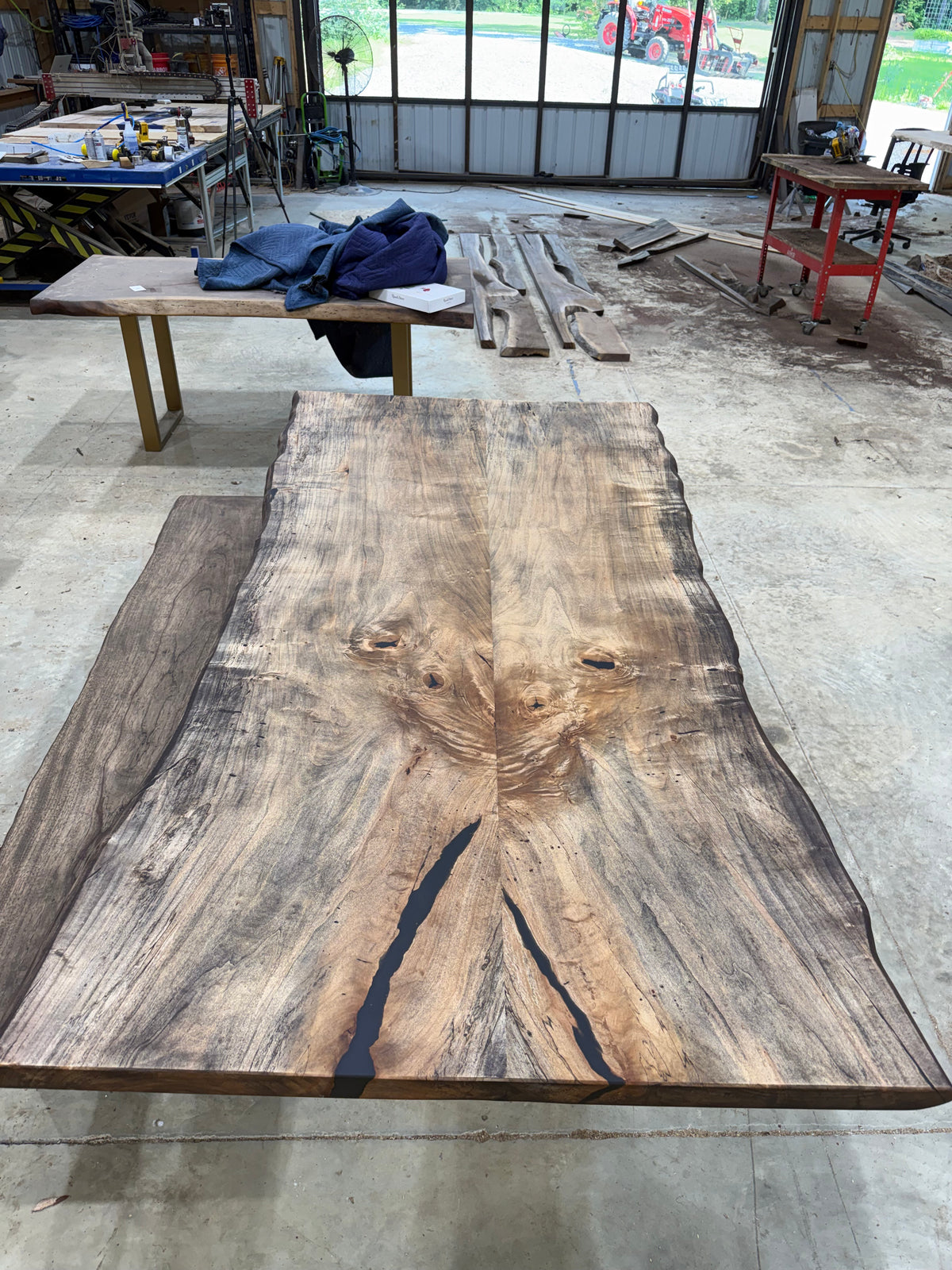 8x~4 Maple Slab Table