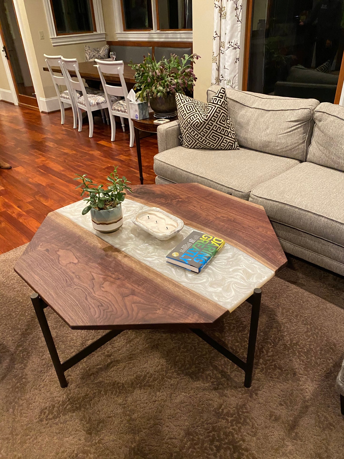 Custom Projects, Desks, Doors, Coffee Tables, Bar Tops, Islands, Entertainment centers, etc