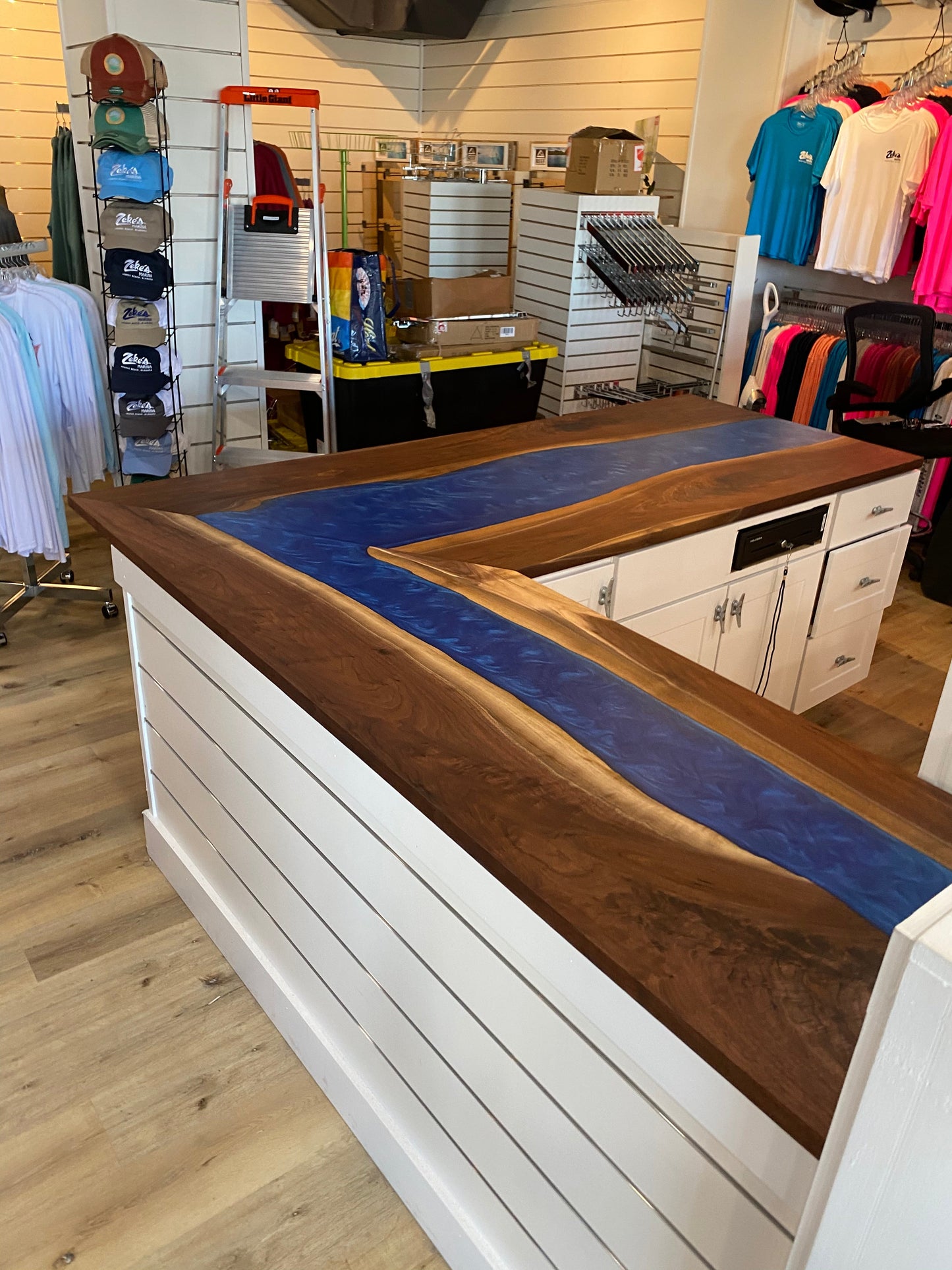 Custom Projects, Desks, Doors, Coffee Tables, Bar Tops, Islands, Entertainment centers, etc