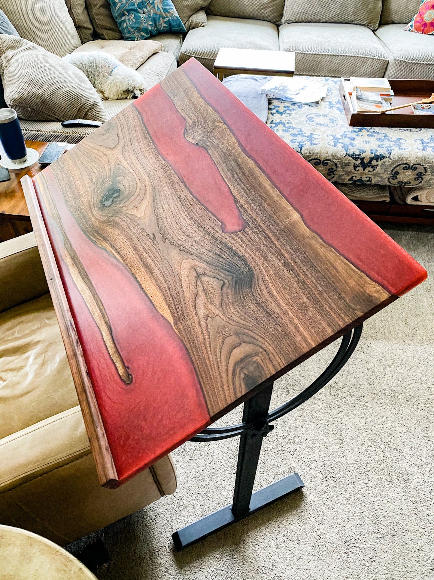 Custom Projects, Desks, Doors, Coffee Tables, Bar Tops, Islands, Entertainment centers, etc