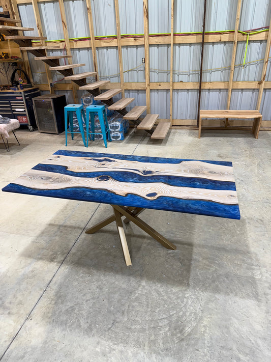 6x3 river table