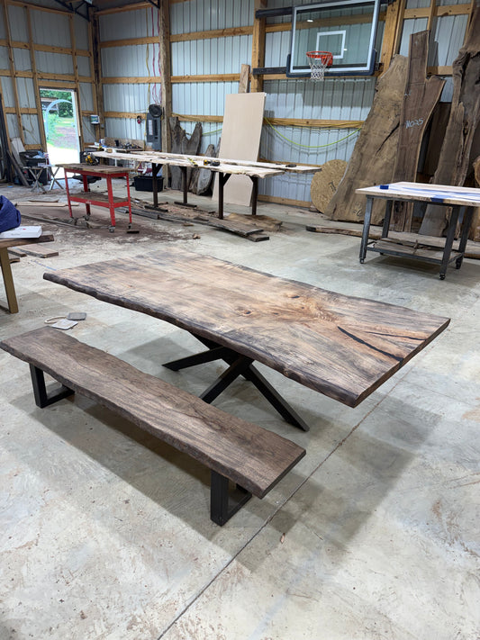 8x~4 Maple Slab Table